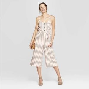 UNIVERSAL THREAD Striped Wide Leg Jumpsuit XL